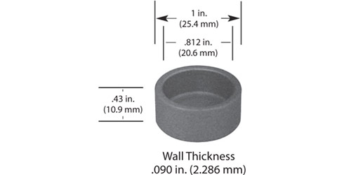 Kurt J. Lesker Company | Molybdenum Crucibles for Thermal Sources ...